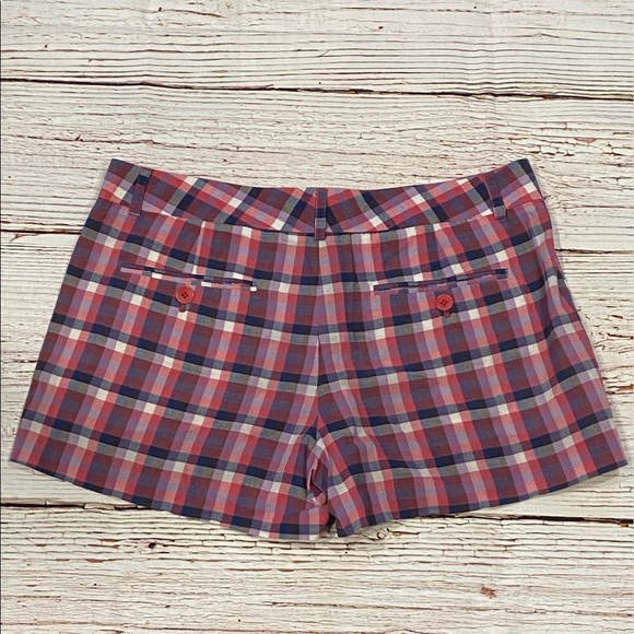 Theory Checkered Shorts sz 4 - Picture 7 of 9